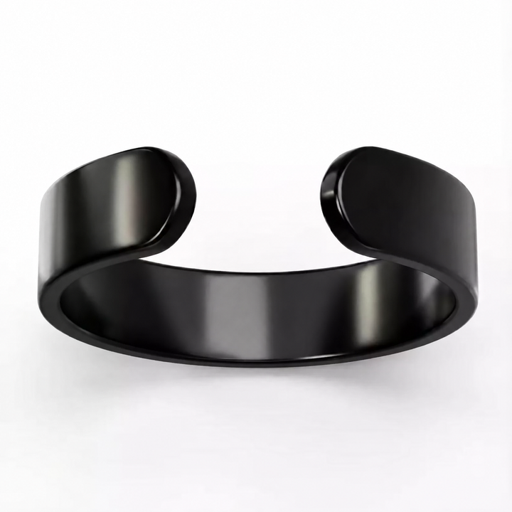 Noir Open Ring
